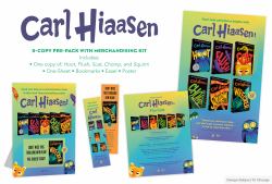 Carl Hiaasen 5-Copy Pre-Pack with Pre-Order Merchandising Kit
