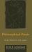 Philosophical Praxis : Origin, Relations, and Legacy Philosophical Praxis : Origin, Relations, and Legacy