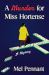 A Murder for Miss Hortense : A Mystery A Murder for Miss Hortense : A Mystery