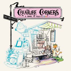 Creature Corners : A Book to Trace and Color