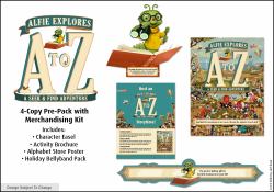 Alfie Explores a to Z 4-Copy Pre-Pack Merchandising Kit