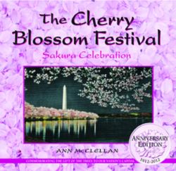 The Cherry Blossom Festival : Sakura Celebration