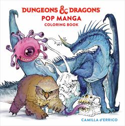Dungeons and Dragons Pop Manga Coloring Book