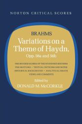 Variations on a Theme of Haydn : Norton Critical Score