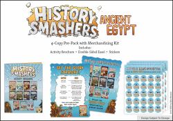History Smashers: Ancient Egypt 4-Copy Pre-Pack with Merchandising Kit