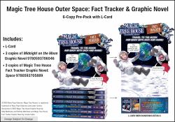 Magic Tree House Outer Space Fact Tracker and Graphic Novel 6-Copy Pre-Pack with l-Card Fall 2025