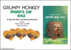 Grumpy Monkey Father's Day Fuss 6-Copy Pre-Pack with Merchandising Kit