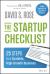 The Startup Checklist : 25 Steps to a Scalable, High-Growth Business
