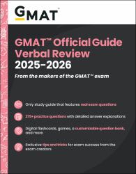 GMAT Official Guide Verbal Review 2025-2026 : Book + Online Question Bank