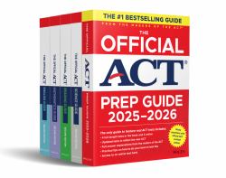 The Official ACT Prep and Subject Guides 2025-2026 Complete Set