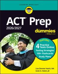 ACT Prep 2026/2027 for Dummies : Book + 4 PracticeTests and 100+ Flashcards Online