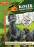 Jurassic World Dominion: Danger: Dinosaur Sightings : Coloring and Activity Book with Pull-Out Poster