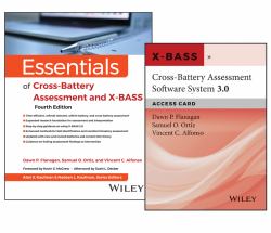 Essentials of Cross-Battery, 4e and X-BASS 3. 0 Card Set