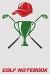 Golf Notebook : 6x9 Golf STATS Log Book with Scorecards and Monthly STATS Tracker