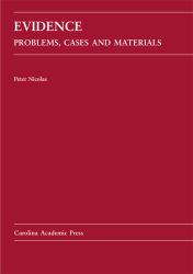Evidence : A Problem-Based and Comparative Approach