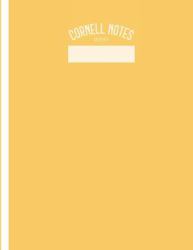 Cornell Notes : College and High School Cornell Notebook