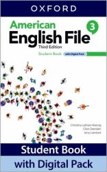 American English File: Level 3 Student Book with Digital Pack : Print Student Book and 2 Years' Access to Student E-Book, Workbook E-Book, Online Practice and Student Resources