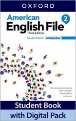American English File: Level 2 Student Book with Digital Pack : Print Student Book and 2 Years' Access to Student E-Book, Workbook E-Book, Online Practice and Student Resources