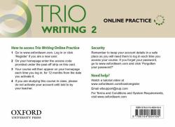 Trio Writing: Level Two Online Practice Student Access Card : Building Better Writers... from the Beginning