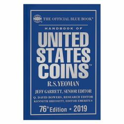 The Official Blue Book : Handbook of Us Coins 2019 Hard Cover