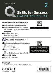 Q: Skills for Success: Level 2: Reading and Writing Teacher's Access Card : Level 2 Reading and Writing Teacher's Access Card