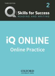 Q: Skills for Success Level 2 Reading and Writing IQ Online Practice