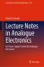 Lecture Notes in Analogue Electronics : DC Power Supply Circuits for Analogue Electronics
