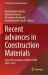 Recent Advances in Construction Materials : Select Proceedings of NHCE-ICEMS 2024 - Vol 1