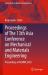 Proceedings of the 13th Asia Conference on Mechanical and Materials Engineering : Proceedings of ACMME 2025