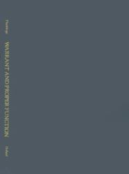 Warrant and Proper Function