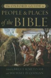 The Oxford Guide to People and Places of the Bible