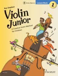 Stephen: Violin Junior: Lesson Book 1 - a Creative Violin Method for Children Book with Media Online