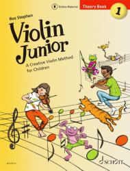 Stephen: Violin Junior: Theory Book 1 - a Creative Violin Method for Children Book with Media Online