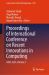 Proceedings of International Conference on Recent Innovations in Computing : ICRIC 2024, Volume 1
