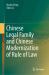 Chinese Legal Family and Chinese Modernization of Rule of Law