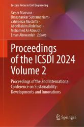 Proceedings of the ICSDI 2024 Volume 2 : Proceedings of the 2nd International Conference on Sustainability: Developments and Innovations