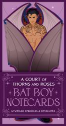 A Court of Thorns and Roses Official Bat Boy Notecards : 12 Winged Embraces and Envelopes--From the ACOTAR Collection