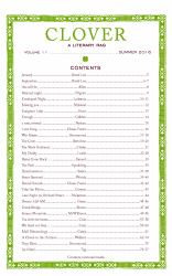 Clover, a Literary Rag, Vol. 11