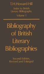 Bibliography of British Literary Bibliographies