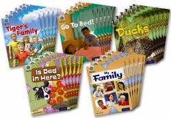 Project X Origins : Pink Book Band, Oxford Level 1+ My Family: Class Pack Of 30