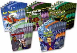 Project X Origins: Brown Book Band, Oxford Level 11 Heroes and Villains: Class Pack Of 30