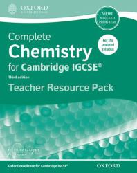 Complete Chemistry for Cambridge IGCSE RG Teacher Resource Pack (Third Edition)