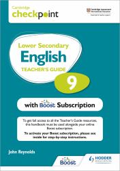 Cambridge Checkpoint Lower Secondary English Teacher's Guide 9 with Boost Subscription : Hodder Education Group