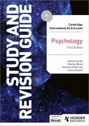 Cambridge International AS/a Level Psychology Study and Revision Guide Third Edition