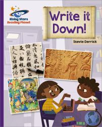 Reading Planet - Write It down! - Purple: Galaxy