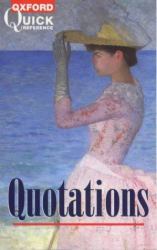 Oxford Quick Reference Quotations