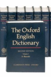 The Oxford English Dictionary : 20 Volume Set
