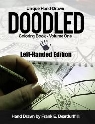 Doodled Coloring Book : Left-Handed Edition