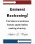 Eminent Reckoning! : The Failure to Embrace Human Equity Before Seeking Diversity