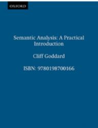Semantic Analysis : A Practical Introduction